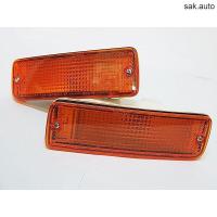 ราคา ไฟหรี่กันชน 2 ชิ้น ซ้าย ขวา ไฟตัดหมอก รถโตโยต้าไมตี้เอ็กซ์ Toyota Mighty X ปี 1985 1990 TOYOTA MIGHTY X LN 85 อะไหล่รถยนต์ (11278635288)