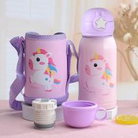 ราคา 600ML กระติกน้ำ กระติกน้ำเก็บอุณหภูมิ กระบอกน้ำ กระบอกน้ำเด็ก กระติกน้ำเด็ก กระติกน้ำสแตนเลส กระติกน้ำหลอดเด้งแบบพกพา (16692837103)