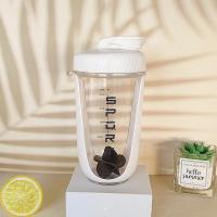 ราคา แก้วเชค แก้วชงโปรตีน590ml กระบอกเชคแก้วเชค แก้วชงโปรตีน แก้วเชคเวย์ ลูกเหล็กเขย่า (21486681681)