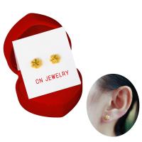 ราคา B44 หัวใจพ่นทราย10 mm ต่างหู ตุ้มหู ต่างหูหุ้มทอง ต่างหูทองไมครอน ต่างหูทอง24k ฟรีตลับทองทุกคู่ (20981584155)