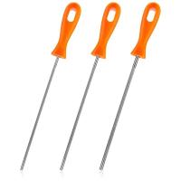 ราคา 3 Pieces Chainsaw Chain Sharpening File Chainsaw Sharpener File Round Sharpening File Chainsaw File for Chainsaw (22542835157)