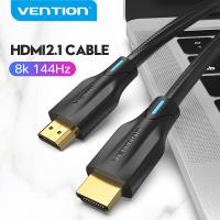 ราคา Vention HDMI 2 1สายเคเบิลสำหรับ Xiaomi สาย HDMI กล่อง Mi 8K 60Hz 4K 120Hz 48Gbps สำหรับ PS5 PS4ตัวแยก HDMI 8K 2 1 HDMI (21697549672)