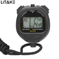 ราคา Sport Stopwatch Timer Professional Recall Stop Watch Large Display Clock For Referee Swimming Running Competition (20581911256)