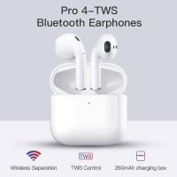 ราคา Mini wireless earphones Tws pro4 in ear wireless Bluetooth noise cancelling earphones (21454048346)