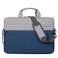 ราคา กระเป๋าLaptop สำหรับใส่โน๊ตบุ๊ค เอกสารหรือแทปเล๊ต G7 318 มีหูหิ้วและสายสะพายพกพาได้ สีทูโทน ขนาด15 6 (22105245189)