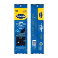 ราคา แผ่นรองเท้า สำหรับควบคุมกลิ่นเท้าระหว่างวัน Dr Scholls Stay Odor Free Dry Comfort Insoles With Odor X (22611778187)