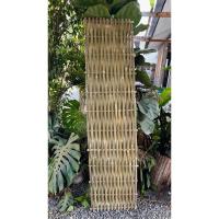 ราคา แผงไม้ไผ่สาน ขนาด 50x200cm รั้ว ผนัง ฉากกั้น ไม้ไผ่ เวียงสักงาม (22226790974)