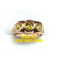 ราคา แหวนนาคพลอยสามเม็ด (8278604327)