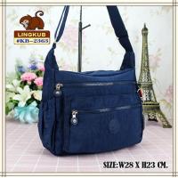 ราคา lingkub2363 กระเป๋าสะพาย กระเป๋าผู้ชาย กระเป๋าผู้หญิง กระเป๋าแฟชั่น ขนาด12นิ้ว กว้าง5นิ้ว ยาว12นิ้ว สูง9นิ้ว (16169511509)