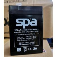 ราคา 5AH 6V แบตเตอรี่สำรองไฟ แบตรถไฟฟ้า รถมอเตอร์ไซด์ ไฟฉุกเฉิน โซล่าเซลล์ ยี่ห้อ SPA ส่งเร็ว แท้ประกันศูนย์ (22311933343)