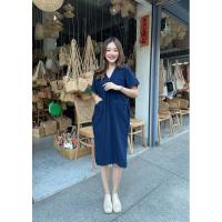 ราคา พร้อมส่ง Crochet Dress เดรสผ้าฝ้าย งานถักโครเชต์ (21186636138)