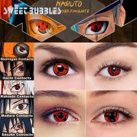 ราคา อะนิเมะนารูโตะเนตรวงแหวนหวานBubbles Rinnegan Contact Lenseพร้อมSolutionคอสเพลย์ฮาโลวีนเลนส์2ชิ้น คู่ (4334306179)