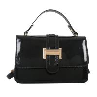 ราคา NICO DESIGN กระเป๋าสะพาย กระเป๋าสะพายผญ กระเป๋าสะพายผู้หญิง กระเป๋าแฟชั่น กระเป๋าผู้หญิงกระเป๋าสะพายไหล่สีดำเงาแฟชั่นหนังที่ลื่นมันวาวสี่เหลี่ยมขนาดเล็กกระเป๋าสะพายพาดลำตัว (22589009484)