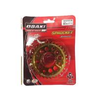 ราคา OSAKI 420 สเตอร์ ทองเจาะ รุ่น W125 W125i W110i W100S UBOX Msx เบอร์ 28 30 32 33 34 ฟัน (21779395989)