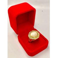 ราคา แหวนทอง 18k พลอยตามแมว พลอยมุกดา ช่วยเสริมราศี โชคลาภ วาสนา ค้าขายดีร่ำรวยเงินทอง (22063698060)