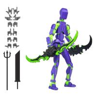 ราคา Lucky 13 Figure Toys Dummy 3D Printed Movable Shapeshift Robot Action Figuras DIY Mannequin Decompression Toys (22277455009)