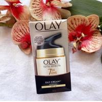 ราคา 50 g ผลิต 04 24 Olay Total Effects 7 In One Day Cream Normal SPF 15 โอเลย์ โททัล เอฟเฟ็คส์ 7 อิน 1 เดย์ครีม กล่องดำ (17854345166)