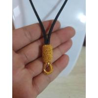 ราคา สร้อยพระเชือกหนัง ถักใส่สปิงพุกแสตนเลส ขนาด24 นิ้ว งานเย็บด้วยไหมทอง สวยๆครับ ใส่สบาย ไม่ละคายคอ (21818241627)