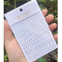 ราคา 26 3D ตัวอักษรตัวเลขภาษาอังกฤษศิลปะติดเล็บตัวเองสติ๊กเกอร์ตกแต่งคำเล็บเล็กติดดอกรอยสักสติ๊กเกอร์ตกแต่ง S (16727344023)