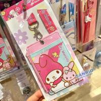 ราคา ซองใส่บัตรห้อยคอ SANRIO Card Holder หนังPU มีช่องซิป ใส่ของได้ Card Holder ลิขสิทธิ์ของแท้ พร้อมส่ง (22304190422)