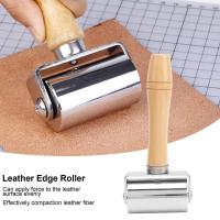 ราคา หนังกดขอบ Roller DIY หนังหัตถกรรมไม้ Handle Edge Rolling เครื่องมือ Silver (21272936537)