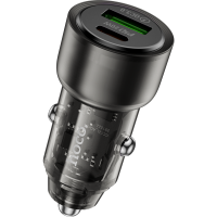 ราคา หัวชาร์จในรถ HOCO Z52 Car Charger ที่ชาร์จแบตในรถยนต์ ชาร์จเร็ว PD38W QC3 0 Fast Charging (22519179327)