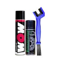 ราคา LUBE71 สเปรย์ล้างโซ่ WOW EXTRA สเปรย์ฉีดโซ่ DM CHAIN LUBE แปรงขัดโซ่ (10165844977)