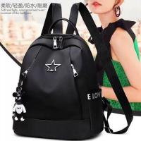 ราคา FASHION กระเป๋าเป้สะพายหลัง กระเป๋าสะพายหลังผู้หญิง backpack women black (22638579728)