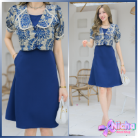 ราคา New ชุดเดรชโทนสดใสป้ายnuchy (22423586558)