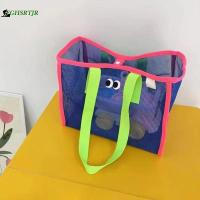 ราคา กระเป๋าโท้ทใส่ชายหาดแบบตาข่ายกระเป๋าชายหาดใหญ่กระเป๋าสระว่ายน้ำอุปกรณ์ของเล่นชายหาดของเล่นทรายสำหรับวันหยุดชายหาด (20009323932)