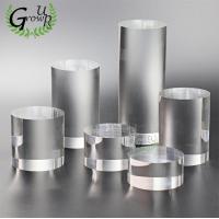ราคา แท่นวางสินค้า ที่โชว์สินค้า ฐานโชว์ ที่วางเครื่องประดับ Display prop แท่นวางถ่ายสินค้า displaystan พร็อพถ่ายรูป อุปกรณ์ประกอบฉาก อะคลีลิค แบบกลม (16307244500)