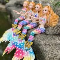 ราคา VGMJ ข้อต่อขยับได้ ตุ๊กตานางเงือก BJD BJD นางเงือก เจาะหาง ตุ๊กตานางเงือก BJD เจ้าหญิง คาวาอิ กับเลื่อม ตุ๊กตานางเงือก BJD แต่งงาน ของขวัญวันเกิดเด็กผู้หญิง (22618830052)