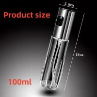 ราคา 100 200ml 1pcs 304 Stainless Steel and Glass Bottle for Kitchen Atomizing Oil Spray Pot Sealed Leakproof High Pressure Nozzle (22426135470)