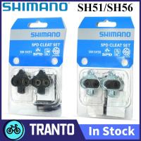 ราคา SHIMANO SH56 SH51 SPD Pedal Cleats SM SH51 SH56จักรยานเสือภูเขาแผ่นคลิปคลิปบรรจุล็อค MTB เหยียบ Cleats จักรยานอะไหล่ (15323962527)
