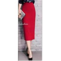 ราคา กระโปรงทรงดินสอยาวผ่าหลัง กระโปรงทำงานพร้อมส่ง (20403279369)