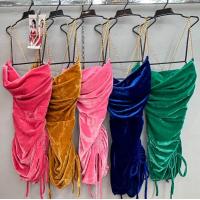 ราคา Nicha ชุดพีอาร์ เดรสสายเดี่ยว สายโซ่ ไขว้หลัง ผ้ากำมะหยี่ ทรงสวย (22038859484)