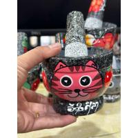 ราคา ครกขนาด3นิ้ว ตำยา ตำหมาก ของเล่น ตั้งโชว์ ทำจากหิน แบบเพ้นลาย ครกพร้อมสาก (22313472619)