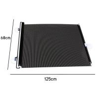 ราคา JinSports ม่านบังแดดติดรถยนต์ ม่านบังแดดหน้ารถ ผ่นบังแดด ม่านบังแดดในรถยนต์ Universal Retractable Sunshade Roller Blinds (20833475633)