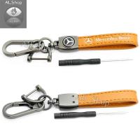 ราคา พวงกุญแจรถยนต์ Benz พวงกุญแจหนังเบนซ์ (21447600825)