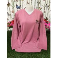 ราคา เสื้อยืด แขนยาว เสื้อแขนยาว เสื้อยืดผู้หญิง เสื้อคลุม เสื้อแขนยาว oversize เสื้อแขนยาวสีพื้น เสื้อผ้าคนอ้วน รุ่น1705 1 (12828068692)