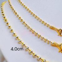 ราคา สร้อยสแตนเลสแท้ สร้อยคอ 2 กษัตริย์ งานเคลือบแก้ว ใส่อาบน้ำได้ มี3ขนาด (22360770436)