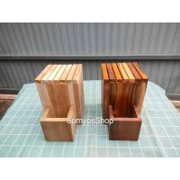 ราคา กล่องใส่มีดไม้สัก ที่เสียบมีด (22503866705)