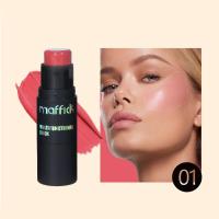 ราคา Maffick Blush Stick ครีมบลัชออน เนื้อครีม ติดทนนาน กันน้ํา Blush Stick แบบ 2 in 1 30g (22392024184)