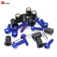 ราคา สำหรับฮอนด้า ADV160 2022 2023 ADV150 ADV 150 160 2019 2020 2022 2021อุปกรณ์เสริมมอเตอร์ไซค์สลักกระจกบังลมชุดเครื่องยึดน็อตสกรู M5 10ชิ้น (21497930045)