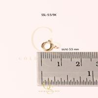 ราคา ตะขอสปริงกลม ทอง 9K นำเข้าจากอิตาลี ตะขอทองแท้ 9K Italy (21746095120)
