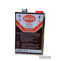 ราคา Ocean ทินเนอร์ 3A น้ำมันสน กอฮอร์ ทินเนอร์อะคริลิค โอเชี่ยน ขนาด 1 แกลลอน น้ำมันผสมสีเคลือบ ทินเนอร์ล้างแปรง ขนาดแกลลอน (21443514470)