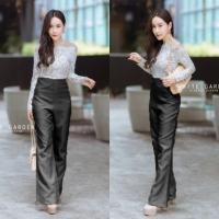 ราคา JK8001 Jumpsuit ชุดจั้มสูทต่อลูกไม้ โทนสีพื้นเรียบๆ เก๋ๆ ตัวชุดจั้มตัดเย็บด้วยผ้าบลูเวฟทั้งชุดเลยค่ะ เนื้อดี ยืดได้นิดๆ มีซิปหลัง (13513045132)