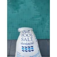 ราคา เกลือสระว่ายน้ำ Salt for the POOL เกลือบริสุทธิ์สำหรับสระว่ายน้ำ TRS POOL SALT สีฟ้า ขนาดบรรจุ 25กิโลกรัม (22342450676)