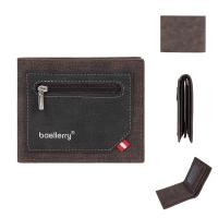 ราคา กระเป๋าผู้ชาย กระเป๋าสตางค์ผู้ชายใบสั้น Baellerry D9199 (22394174286)