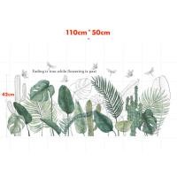 ราคา สติกเกอร์ผนัง สติ๊กเกอร์ติดผนัง ติดกระจก สติกเกอร์ดอกไม้ แต่งผนัง ลายดอกไม้ wallpaper sticker 3d diy (17335250039)